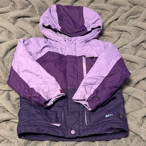 REI Co-op Toddler Timber Mountain Insulated Snow Jacket - Purple - Size 3T